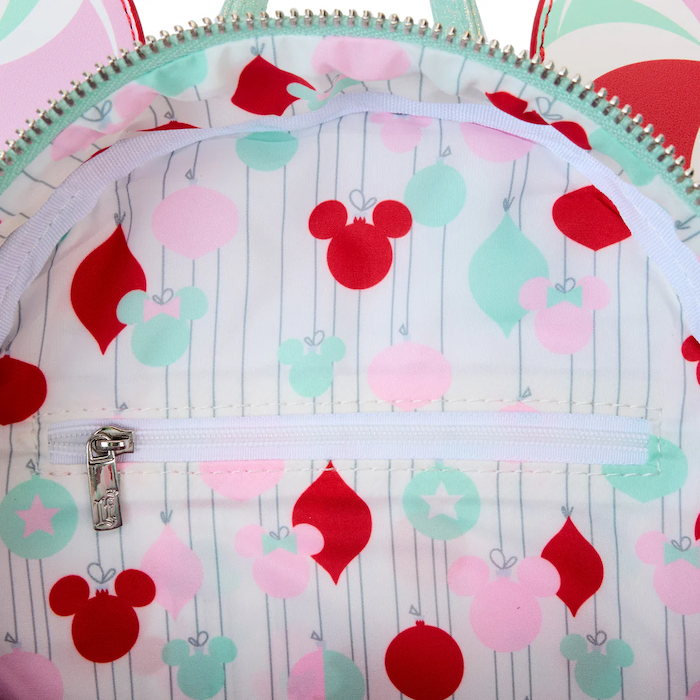 MINNIE - Holiday Peppermint Ornaments - Mini Sac à Dos LoungeFly - 6