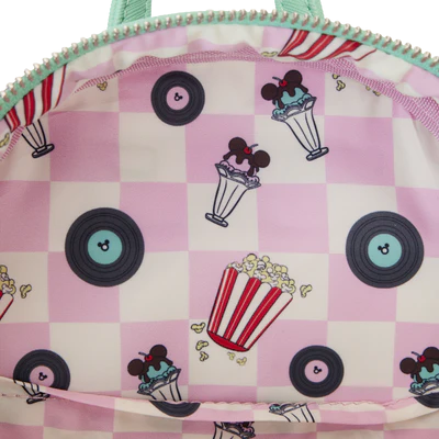DISNEY -Mickey et Minnie Date Night Drive-in -Mini Sac à Dos Loungefly - 6