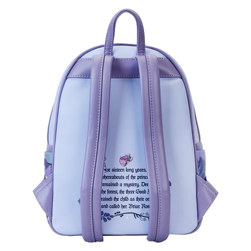 DISNEY Sleeping Beauty 65th Mini Backpack LoungeFly