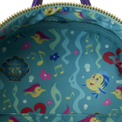 PETITE SIRENE 35 ANNIV. -Life is the bubbles -Mini Sac à Dos Loungefly - 5