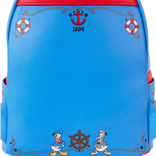 DISNEY - Donald Duck 90th Anniversary - Mini Backpack LoungeFly - 5