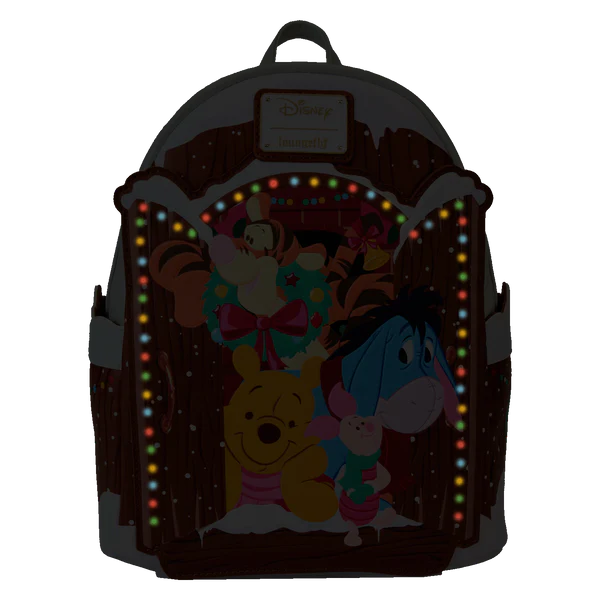 WINNIE L'OURSON - Holiday Scene - Mini Sac à Dos LoungeFly - 2