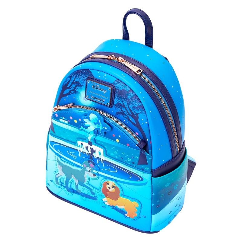 LA BELLE ET LE CLOCHARD - 70ème Anniv.- Mini Sac à Dos LoungeFly - 2