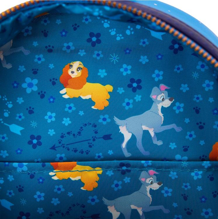LA BELLE ET LE CLOCHARD - 70ème Anniv.- Mini Sac à Dos LoungeFly - 6