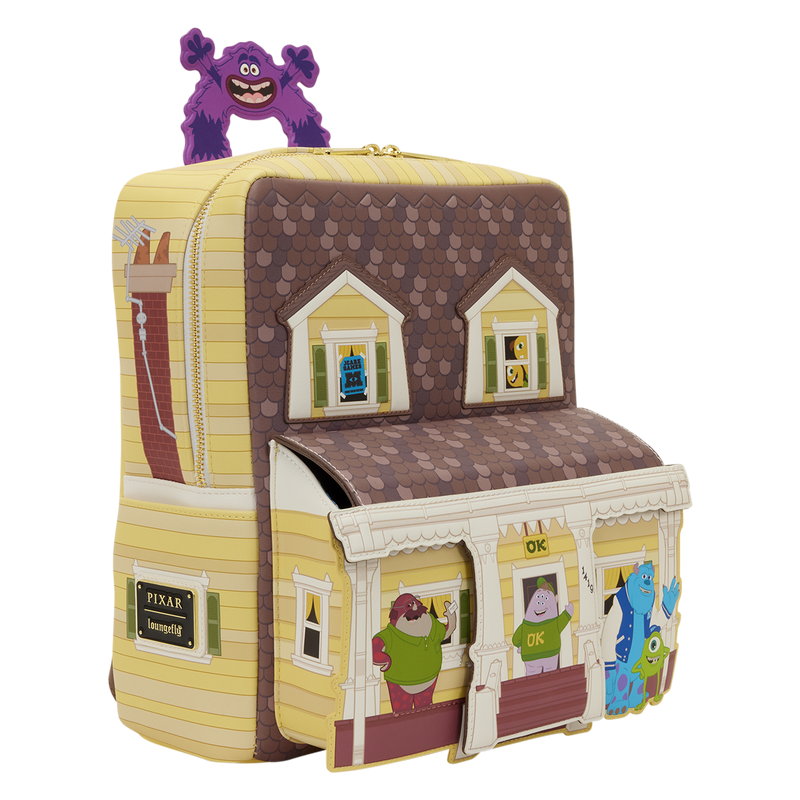 MONSTERS UNIVERSITY - Oozma Kappa House - Mini Backpack Loungefly - 3
