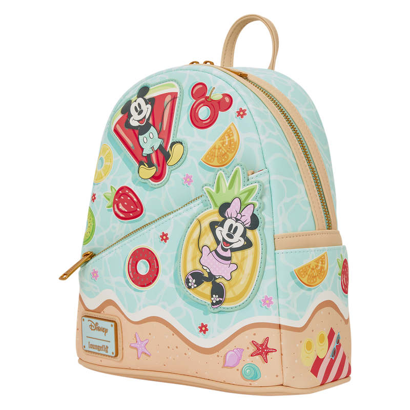 MICKEY & MINNIE - Beach Fun - Mini Sac à Dos LoungeFly - 2