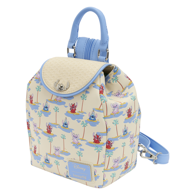LILO & STITCH - Stitch, Angel & Leroy - Mini Backpack Loungefly - 2