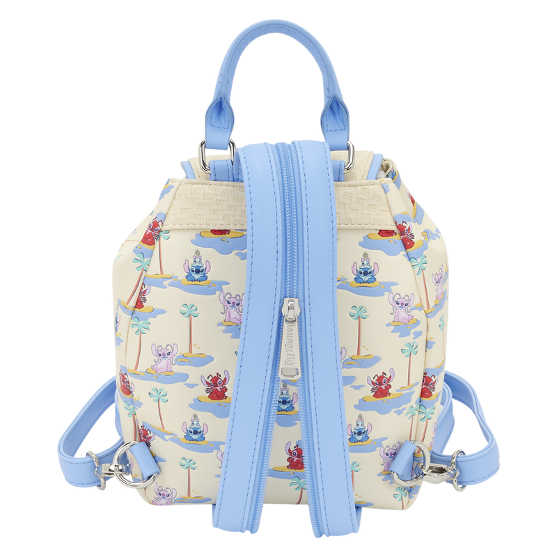 LILO & STITCH - Stitch, Angel & Leroy - Mini Backpack Loungefly - 3