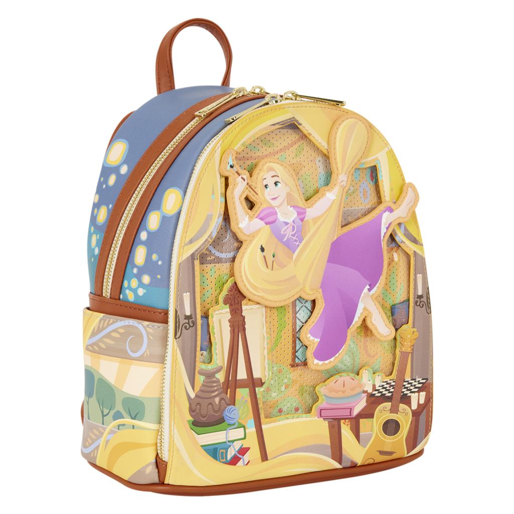 RAIPONCE - Raiponce peignant - Mini Sac à Dos Loungefly - 2