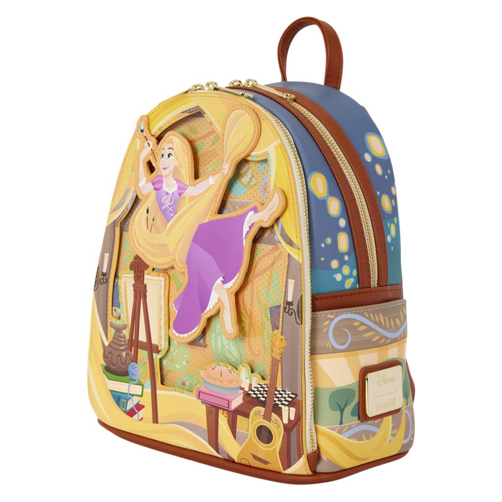 RAIPONCE - Raiponce peignant - Mini Sac à Dos Loungefly - 3
