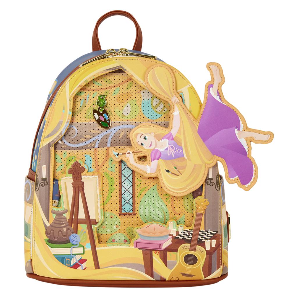 RAIPONCE - Raiponce peignant - Mini Sac à Dos Loungefly - 4