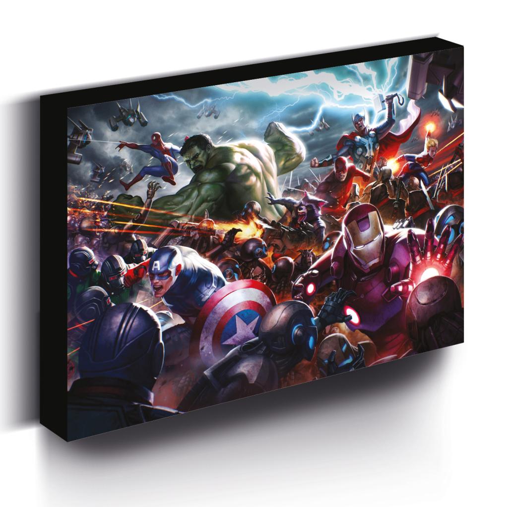 MARVEL FUTURE FIGHT - Future Fights - Canvas Lumineux 40X30 Cm - 2