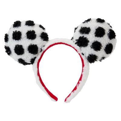 DISNEY - Minnie Rock The Dots Sherpa - Serre-tête Loungefly - 2