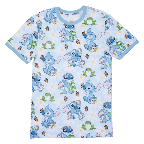 LILO AND STITCH - Springtime Stitch - T-Shirt Unisex Loungefly (XXL ...