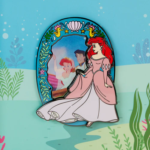 LA PETITE SIRENE - Princesse - Pins Lenticulaire 8cm Loungefly - 4