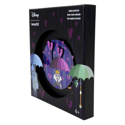 DISNEY - Villains Curse your hearts - Pins 8cm Loungefly - 4