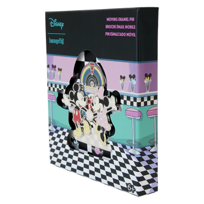 DISNEY - Minnie et Mickey Date Night Juke Box - Pins 8cm Loungefly - 4