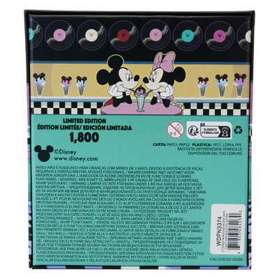 DISNEY - Minnie et Mickey Date Night Juke Box - Pins 8cm Loungefly - 6