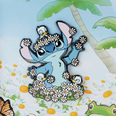 LILO ET STITCH - Springtime Stitch - Pins 8cm Loungefly - 4