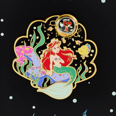 PETITE SIRENE 35 ANNIV. - Life is the bubbles - Pins 8cm Loungefly - 4