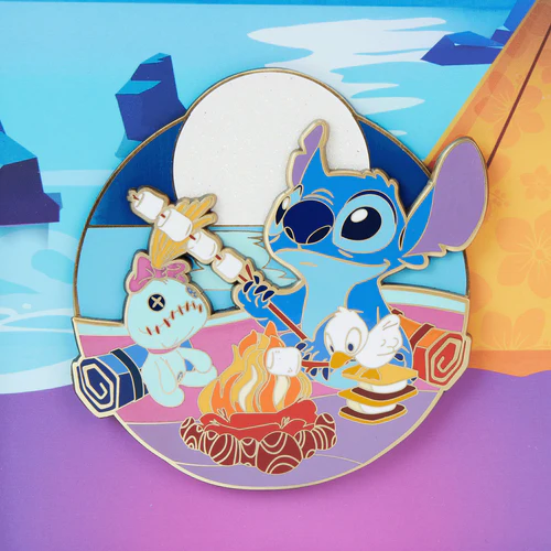 LILO & STITCH - Camping Cuties - Pins 8cm Loungefly - 2