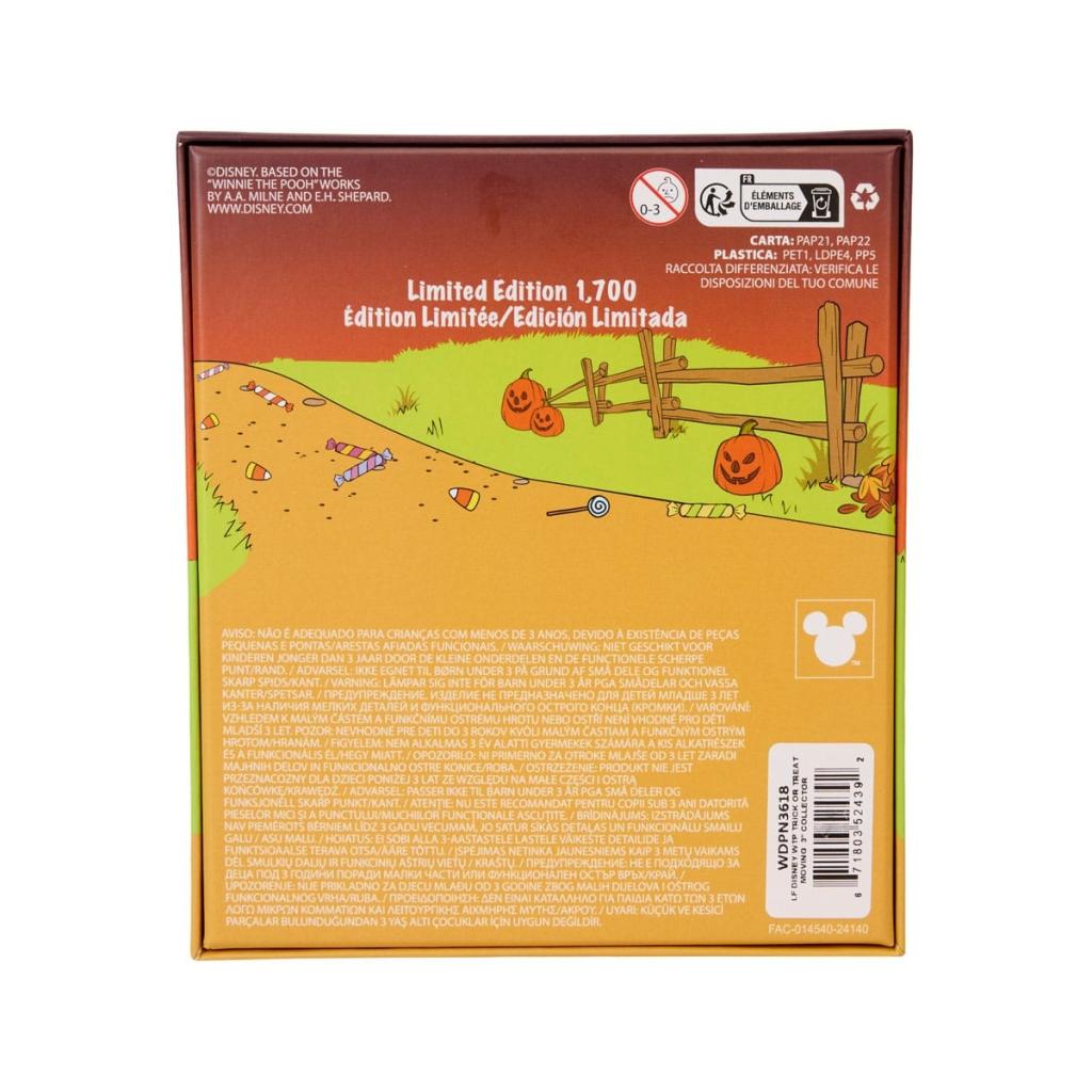 WINNIE L'OURSON - Trick Or Treat - Pins 8cm Loungefly - 3
