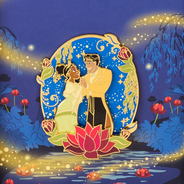 PRINCESSE ET LA GRENOUILLE - 15ème Anniv. - Pins 8cm Loungefly - 3