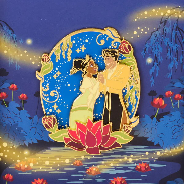 PRINCESSE ET LA GRENOUILLE - 15ème Anniv. - Pins 8cm Loungefly - 4