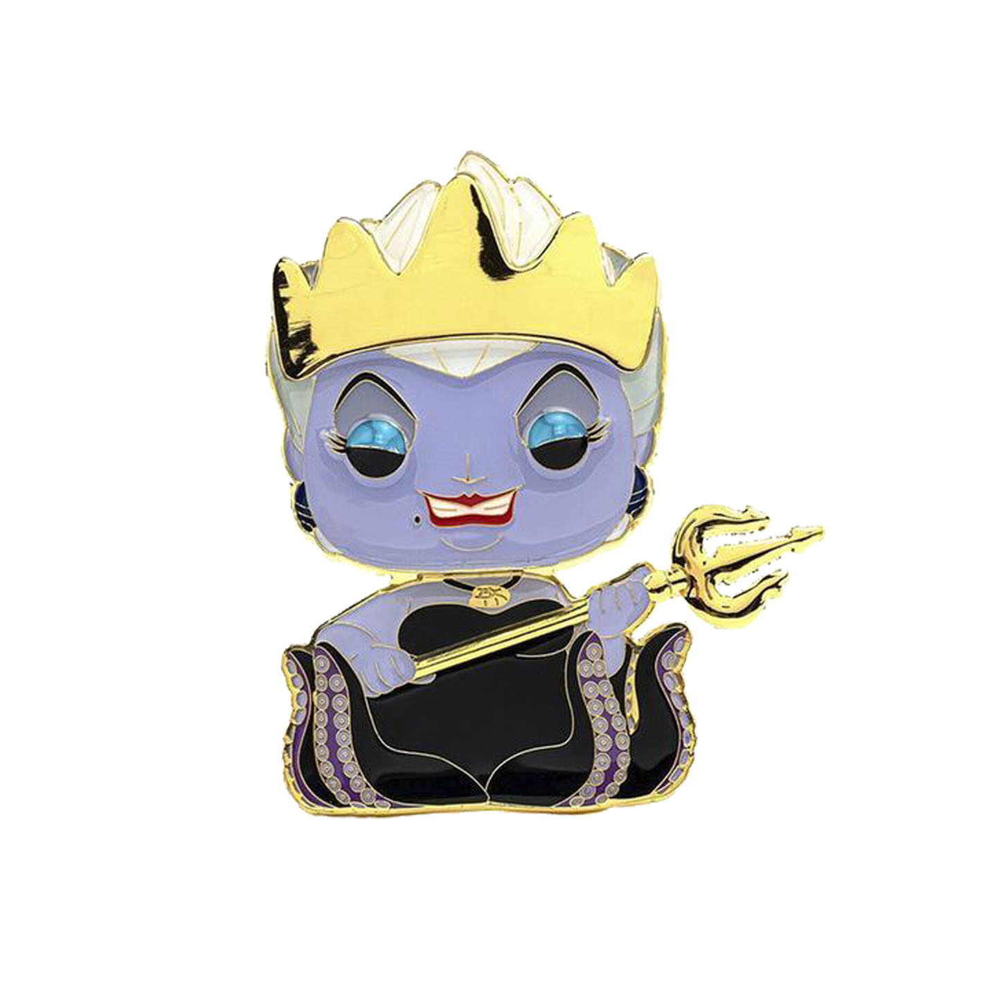 BEMS DISNEY Pop Large Enamel Pin N° 07 Ursula