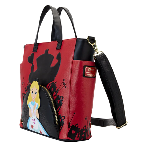 ALICE AU PAYS DES MERVEILLES - Villains - sac bandoulière convertible - 6