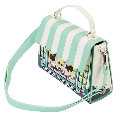 DISNEY - Mickey et Minnie Date Night Diner - Sac bandoulière Loungefly - 5