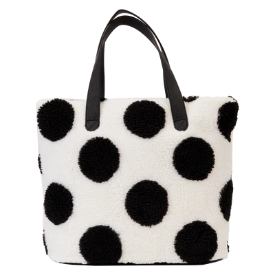 DISNEY - Minnie Rock The Dots Sherpa - Tote Bag Loungefly - 3