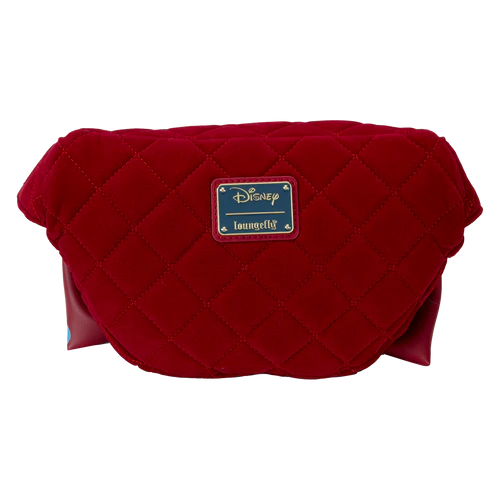 BLANCHE-NEIGE - Classic Bow - Velvet Belt Bag LoungeFly - 4