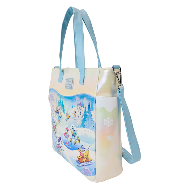 MICKEY & AMIS - Winter Wonderland - Convertible Tote Bag LoungeFly - 3
