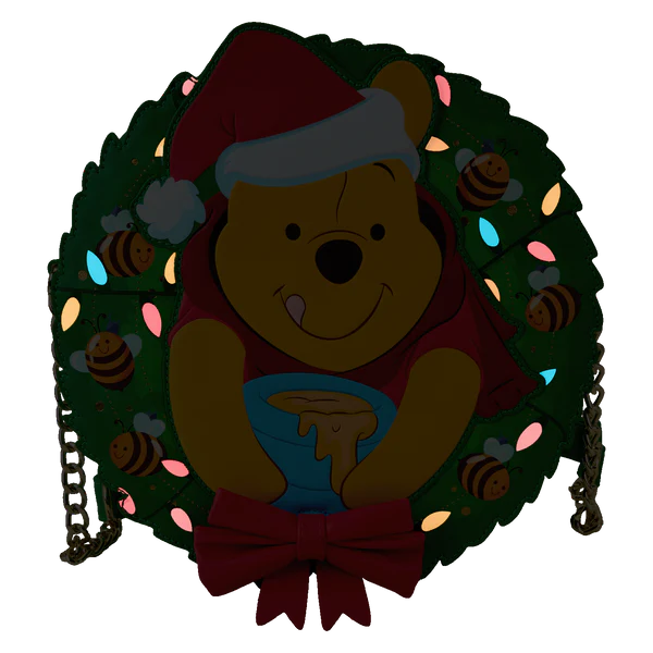 WINNIE THE POOH - Stuck in Wreath - Crossbody bag Loungefly - 2