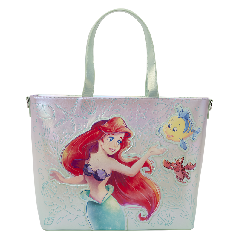 THE LITTLE MERMAID - Ariel & Flounder - Tote Bag LoungeFly - 2