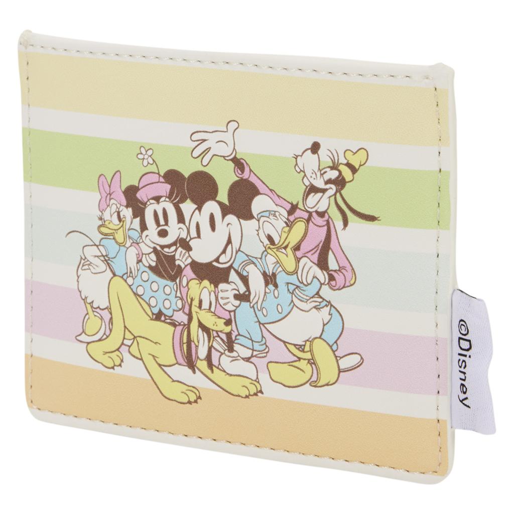 MICKEY & FRIENDS - Rainbow stripes - Cardholder Loungefly - 2