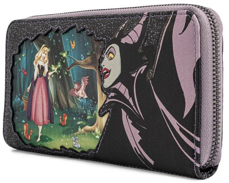 DISNEY - Maleficent - Wallet LoungeFly '20x10' - 2