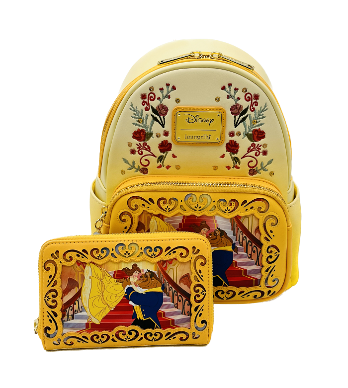 DISNEY - Fenêtre Belle & Bête - Portefeuille LoungeFly 'Exclusive Ed' - 5