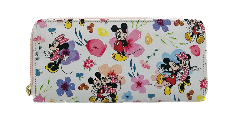 DISNEY - Minnie Mickey Floral - Portefeuille LoungeFly 'Exclusive Ed' - 2