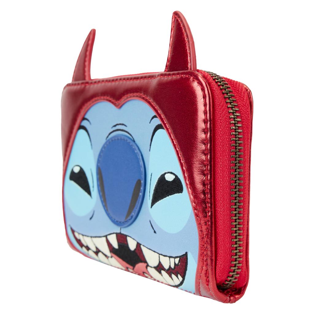 DISNEY Stitch Devil Cosplay Wallet LoungeFly