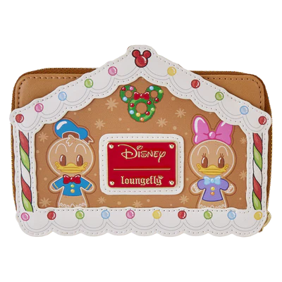 MICKEY ET AMIS - Mainson Pain d'épices - Portefeuille LoungeFly - 3