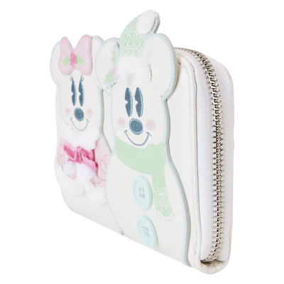 MICKEY ET MINNIE - Pastel Bonhomme de Neige - Portefeuille LoungeFly - 2