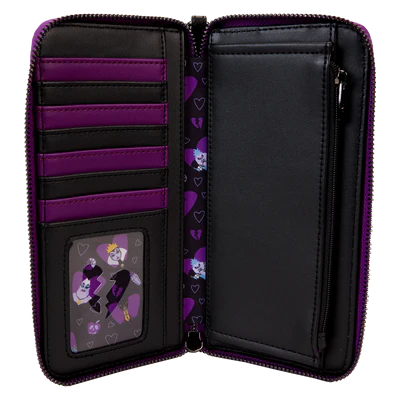 DISNEY - Villains curse your hearts - Portefeuille LoungeFly - 4