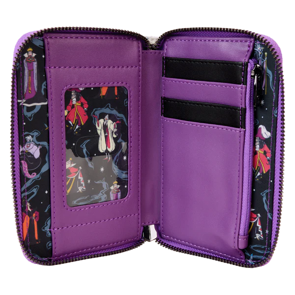 DISNEY - Villains - Portefeuille Iridescent LoungeFly - 4