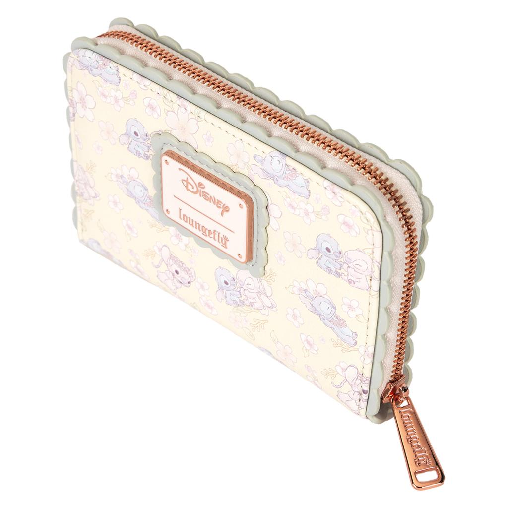 DISNEY - Cute Stitch Cherry Blossom - Portefeuille LoungeFly - 3