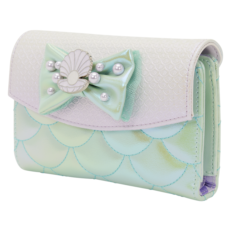 THE LITTLE MERMAID - Iridescent Pearl - Wallet LoungeFly - 2