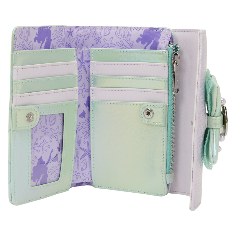 THE LITTLE MERMAID - Iridescent Pearl - Wallet LoungeFly - 3