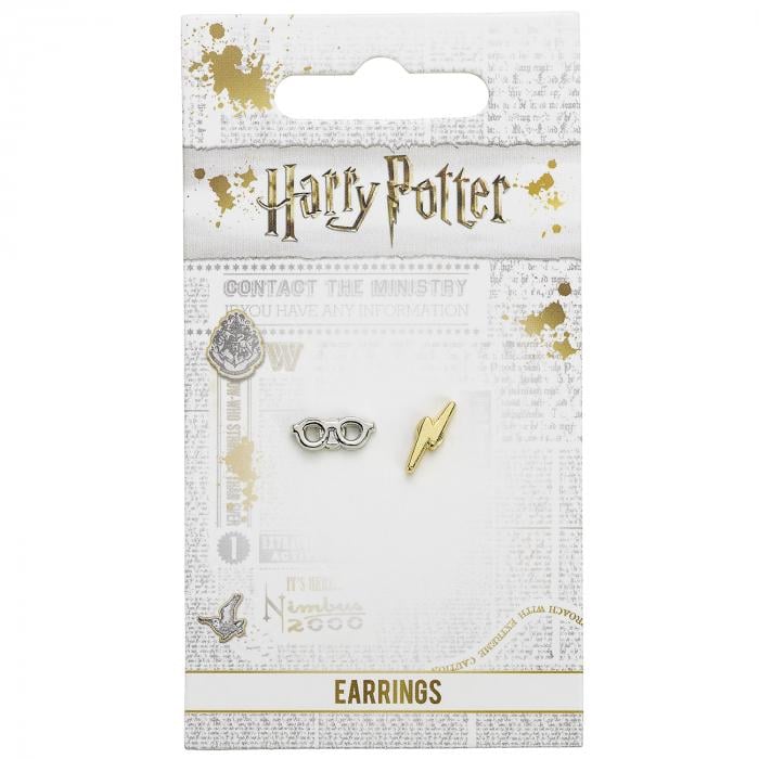HARRY POTTER - Boucles d'Oreilles - Eclair et Lunettes - 2