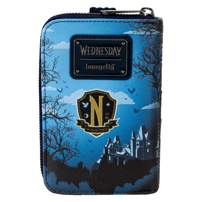 MERCREDI - Chateau Nevermore - Portefeuille LoungeFly - 3